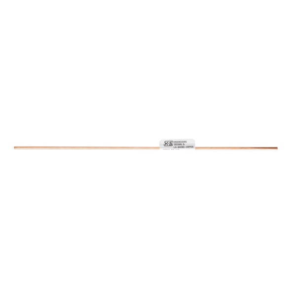 K&S Precision Metals K&S 1/8 in. D X 1 ft. L Utility Copper Tubing 8120 - main
